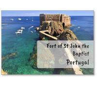 Fort of St John The Baptist in Berlenga Island, Fridge Magnet