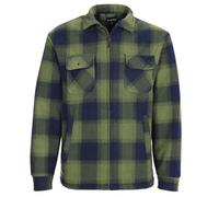 FORT - Portman Shacket - Red, Green or Navy Jacket - Microfleece Shirt - Padded Shirt Jacket - Work Jacket - Fleece Lined Shirts - Mens Padded Jacket - Mens Shacket