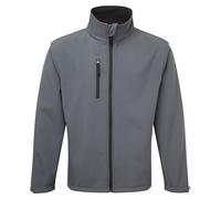 Fort - Selkirk Softshell Jacket - Grey Jacket - Extra Large - Fleece Jacket Mens - Mens Fleece - Mens Fleece Jackets - Workwear - Comfortable Work Jacket - Softshell Jackets for Men