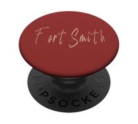 Fort Smith Arkansas Vintage elegant design PopSockets Adhesive PopGrip