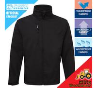 Fort Men's 204 Selkirk Soft Shell Jacket, Black, XXL UK