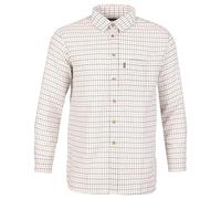 Fort - Tattersall Shirt - Size 3XL, Green - Men's Brushed Flannel Work Shirt with Chest Pocket - Long Sleeve, Durable Cotton/Polyester Blend - Easy Care - Ideal for Farm, Work, Outdoor & Casual Wear