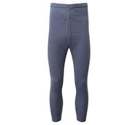 Vort Thermal Long Johns Fort - Brushed, Soft & Breathable Insulating Base Layer, Small Denim