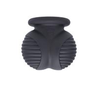 Fort Troff Ball Bunker - Black Silicone Ball Stretcher - Ball Sucker - by Doc Johnson