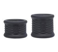 Fort Troff Stretch Flex Trainers - Black Silicone Ball Stretcher - by Doc Johnson