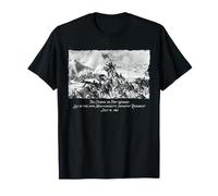 Fort Wagner 54th Massachusetts Civil War Regiment History T-Shirt