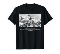 Fort Wagner 54th Massachusetts Civil War Regiment History Value Graphic T-Shirt, Men, Black, XL