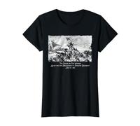 Fort Wagner 54th Massachusetts Civil War Regiment History Value Graphic T-Shirt, Women, Black, XS