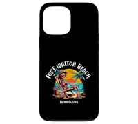 Fort Walton Beach Florida Fun Skeleton in the Hot Sun Design Case for iPhone 13 Pro Max