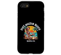 Fort Walton Beach Florida Fun Skeleton in the Hot Sun Design Case for iPhone SE (2020) / 7/8