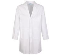 Fort - Warehouse Coat - White Lab Coat - XL - Unisex - 240gsm - Long Coat - Doctor Coat - Comfortable Lab Coat - Warehouse Coats - Long Sleeve Lab Coat