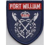 Fort William Inverness Town Crest Scotland Scottish Flag Embroidered Patch Badge