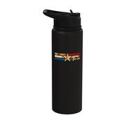 Fort Worth Texas Pride Stainless Steel Insulated Water Bottle