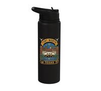 Fort Worth Texas USA Born Bred Raised Stainless Steel Insulated Water Bottle