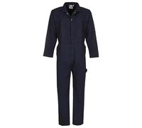 Fort Men's Overall's 366 Zip Front Coverall, Navy, 34 Inches