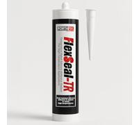 Fortafix Flex-Seal All-in-One High Temperature RTV Silicone, Adhesive & Sealant - Resistant to 300°C, Waterproof, UK Made - For Kitchens, Stoves, White Goods, Vehicles, Vents, Fixings (Black, 1x300ml)