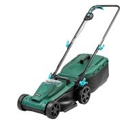 Forte 21.6 V 34 Cm Cordless Lawnmower With 4.0 Ah Lithium Ion Battery, Fast Charger And Rear Roller. Powerful Lawn Mower For