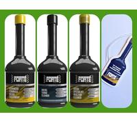 FORTE DIESEL TREATMENT+ SPECIALIST INJECTOR CLEANER + TURBO CLEANER & EGR VALVE TREATMENT 3 PACK + Free Car Airfreshner - REDUCES EMISSIONS - IMPROVES PERFORMANCE
