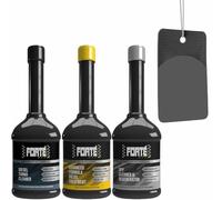 FORTE DIESEL TREATMENT+ TURBO CLEANER+ DPF CLEANER AND REGENERATOR *TRIPLE PACK*+ Free Interior Car Airfreshner