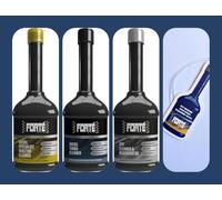 FORTE DIESEL TURBO CLEANER + SPECIALIST INJECTOR CLEANER + DPF CLEANER AND REGENERATOR *TRIPLE PACK*+ Free Car Airfreshner - REDUCES EMISSIONS - IMPROVES PERFORMANCE AND FUEL EFFICENCY