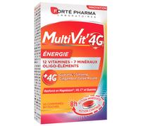 Forté Pharma MultiVit' 4G Energy 30 Bi-Layers Tablets