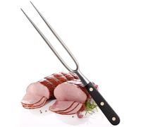 Forte Range 18cm Carving Fork - Taylor’s Eye Witness, High Carbon Stainless Steel, Full Tang Prongs. Durable, Ergonomic, Hand Finished, Triple Brass Rivet Handle, Meat Carving Tool.