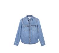 Fortela flap-pocket texan shirt - Blue 38-40