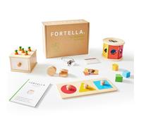 Fortella Go Grow Box, Montessori-Inspired Toys for Babies 0-6 Months, Stage-Based Development Toys Kit (10-12 months)