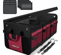 FORTEM Boot Organiser - Collapsible Car Organiser & Storage Bag for SUVs