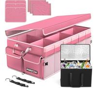 FORTEM Boot Organiser - Foldable Car Organiser & Storage for SUVs & Trucks
