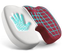 FORTEM Office Chair Cushion, Memory Foam Seat Cushion, Non Slip Sitting Pillow for Gaming, Car Seat Pillow, Computer Chair Pad, Washable Cover