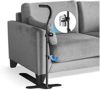 FORTEMOTUS Stand Assist for Elderly, Chair Cane with Soft & Wide Handle, Height Adjustable Couch Cane Sofa Stand Assistance for Elderly, Seniors, Pregnancy Women and Disabled, Holds up to 400 lbs