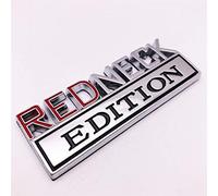 Forten Kingdom 1PC Word Redneck Edition for Car Truck Fender Bumper Tailgate Trunk 3D Letter Emblem Badge Sticker Decal Metal Chrome and Black