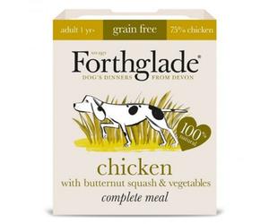 Forthglade Adt Gf Comp Chicken Butternut Squash & Veg 395G (Pack Of 18)