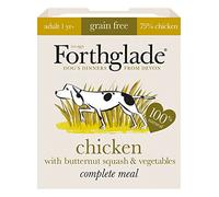 Forthglade Adult 1 Yr+ Chicken with Butternut Squash & Vegetables Complete Meal, 395g