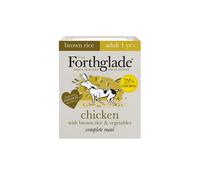 Forthglade Adult Dog Complete Chicken Brown Rice & Veg 395g 18pk 0.395 kg