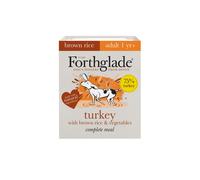 Forthglade Adult Dog Complete Turkey Brown Rice & Veg 395g 18pk