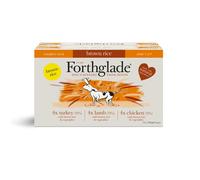 Forthglade Adult Dog Complete Turkey Lamb & Chicken Brown Rice 395g 12pk