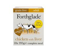 Forthglade Adult Dog Grain Free Complete Chicken Liver S/Potato & Veg 395g 18pk
