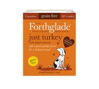 Forthglade Adult Dog Grain Free Just 90% Turkey 395g 18pk 0.395 kg