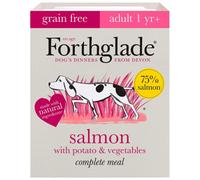 Forthglade Adult Gf Comp Salmon Potato & Veg 395G - Pack Of 18