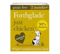Forthglade Adult Gf Just 90% Chicken 395G (Pack Of 18)