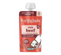Forthglade Bone Broth Rich Beef Topper for Dogs - 180g