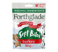 Forthglade Christmas Turkey and Cranberry Natural Soft Bites Dog Treats - 90g