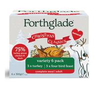 Forthglade Classics Complete Grain Free Meal for Adult Dogs Variety 6 x 395g