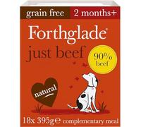 Forthglade Just Beef Grain Free Dog Food - 18 x 395g