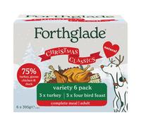 Forthglade Complete Meal Grain-Free Adult Dog - Christmas Classics - Saver Pack: 12 x 395g