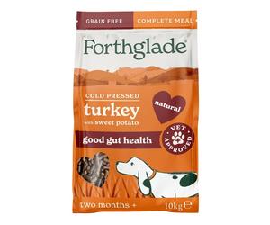 Forthglade Complete Natural Dry Cold Pressed Dog Food Turkey - 10kg