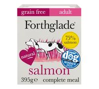 Forthglade Complete Natural Wet Dog Food - Grain Free Salmon (18 x 395 g) Trays
