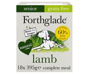 Forthglade Complete Senior Grain Free Lamb with Butternut Squash Dog Food - 18 x 395g